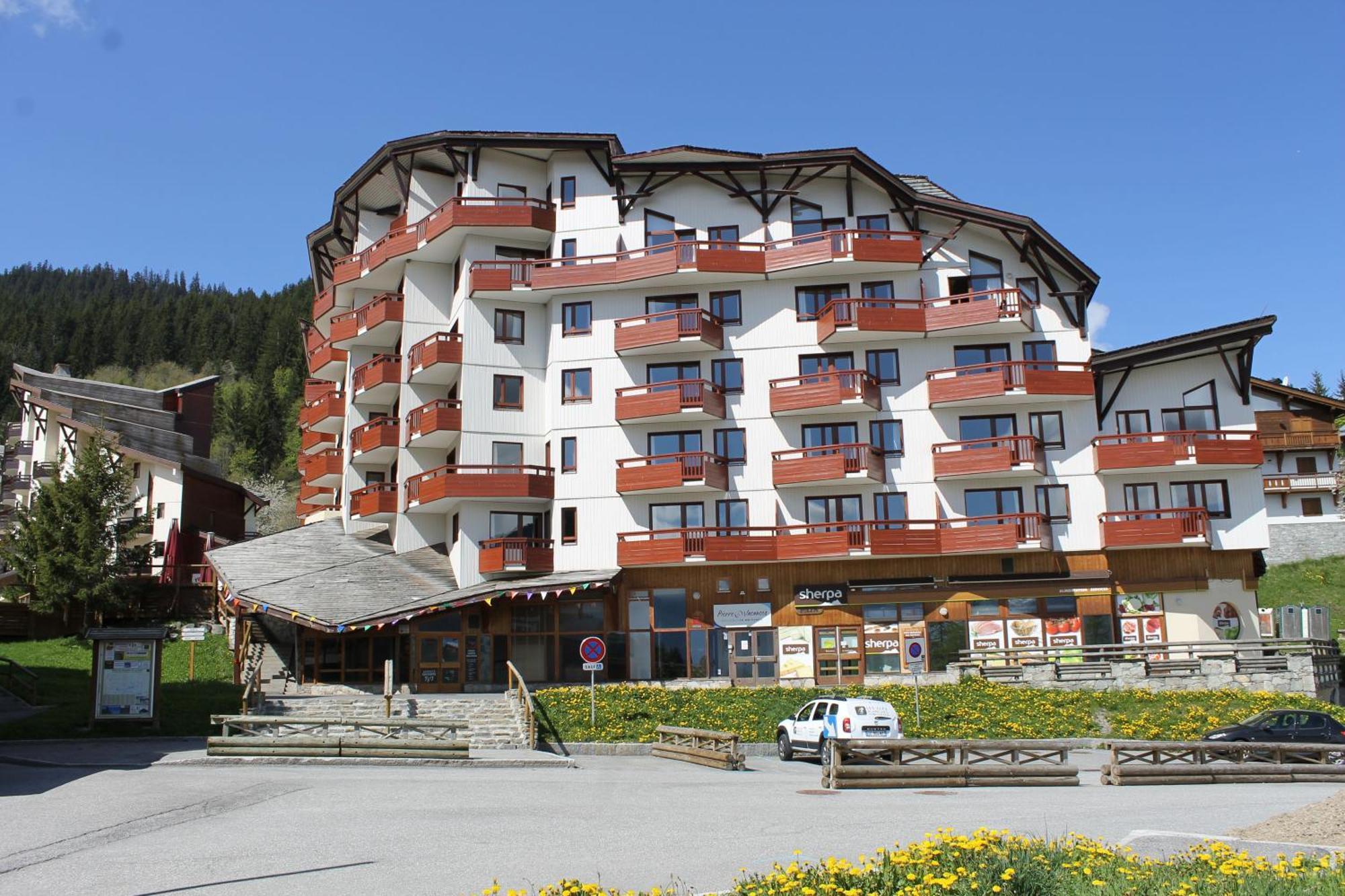 Residence Britania Cles Blanches La Tania Exterior foto
