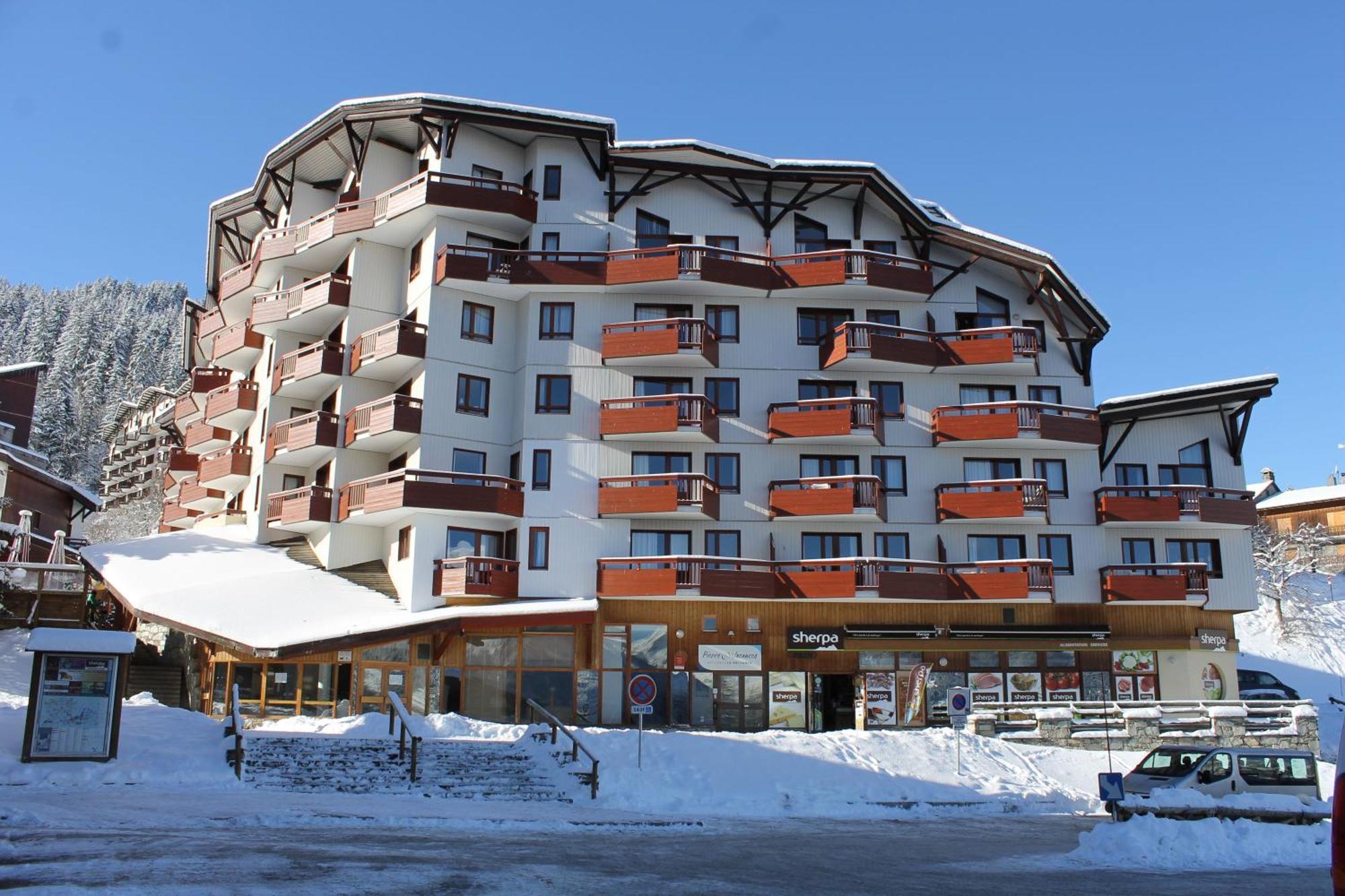 Residence Britania Cles Blanches La Tania Exterior foto